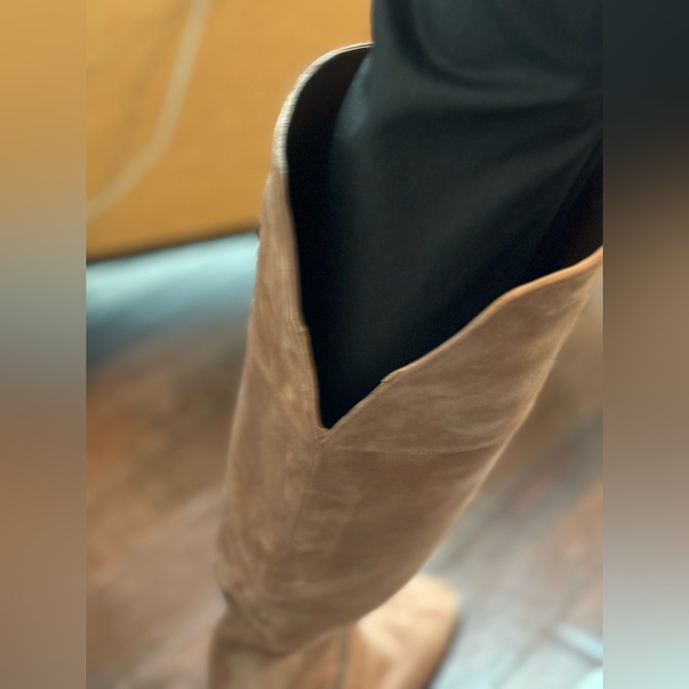 NEW Antonio Melani Rilee Suede Over-the-Knee Dress Boots - Picture 7 of 13